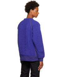 Undercoverism Blue Crewneck Sweater