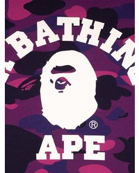 A Bathing Ape Colour Camo College T Shirt