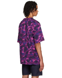 BAPE Purple Camo T Shirt