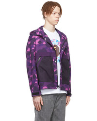 BAPE Purple Nylon Jacket