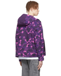 BAPE Purple Nylon Jacket
