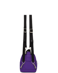Kenzo Purple Mini Logo Backpack