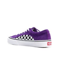 Vans Corduroy And Chequered Sneakers