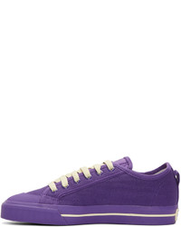 Raf Simons Purple Adidas Edition Matrix Spirit Low Sneakers
