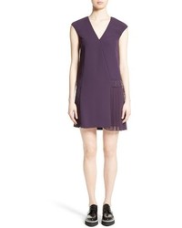 Versace Collection Side Pleat Dress
