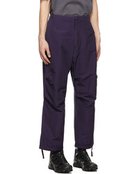 Nemen Purple Fleo Tech Trousers