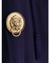 Moschino Vintage Medal Embellished Coat
