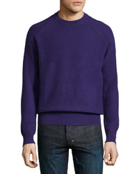 Neiman Marcus Cashmere By Billy Reid Sweater Purple