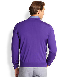 Saks Fifth Avenue Collection Merino Wool Crewneck Sweater