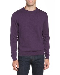 Nordstrom Men's Shop Cotton Cashmere Crewneck Sweater