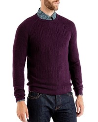 Ted Baker Firsty Textured Wool Sweater