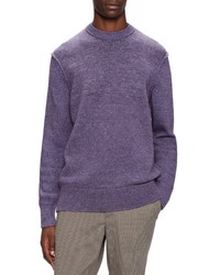 Ted Baker London Hexhamm Crewneck Sweater In Purple At Nordstrom