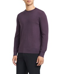 Theory Regal Crewneck Sweater In Farrow At Nordstrom