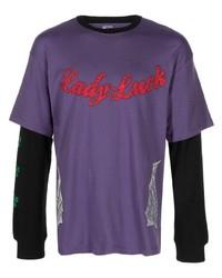 PACCBET Lady Luck Layered Design T Shirt