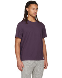 Vince Purple Gart Dye T Shirt