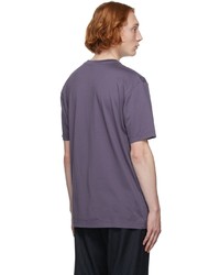 Acne Studios Purple High Neck T Shirt