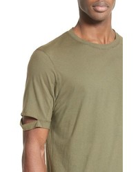 Helmut Lang Sliced Sleeve T Shirt