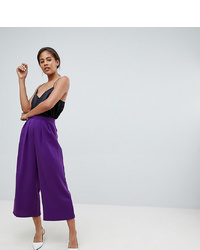 Asos Tall Asos Design Tall Tailored Large Pleat Culottes