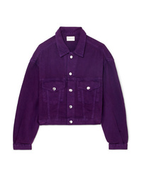 Violet Denim Jacket