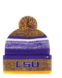 '47 Purple Lsu Tigers Northward Cuffed Knit Hat With Pom At Nordstrom