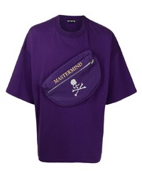 Mastermind World Zip Pocket Cotton T Shirt