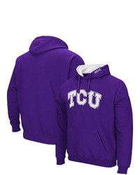 Colosseum Purple Tcu Horned Frogs Arch Logo 30 Pullover Hoodie At Nordstrom