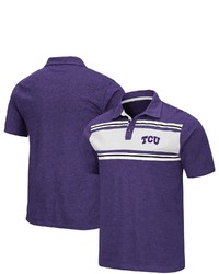 Colosseum Purple Tcu Horned Frogs Doppelganger Polo At Nordstrom