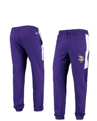 STARTE R Purplewhite Minnesota Vikings Goal Post Fleece Pants