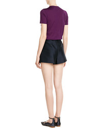 Carven Embroidered Cotton T Shirt