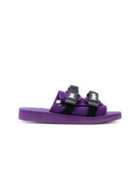 Violet Flip Flops