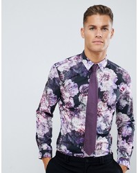 flower dress shirts for men