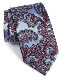 Ermenegildo Zegna Floral Silk Tie