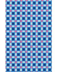 Eton Geometric Silk Pocket Square