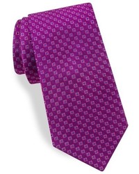 Violet Geometric Tie