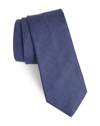 John Varvatos Star USA Geometric Linen Cotton Tie