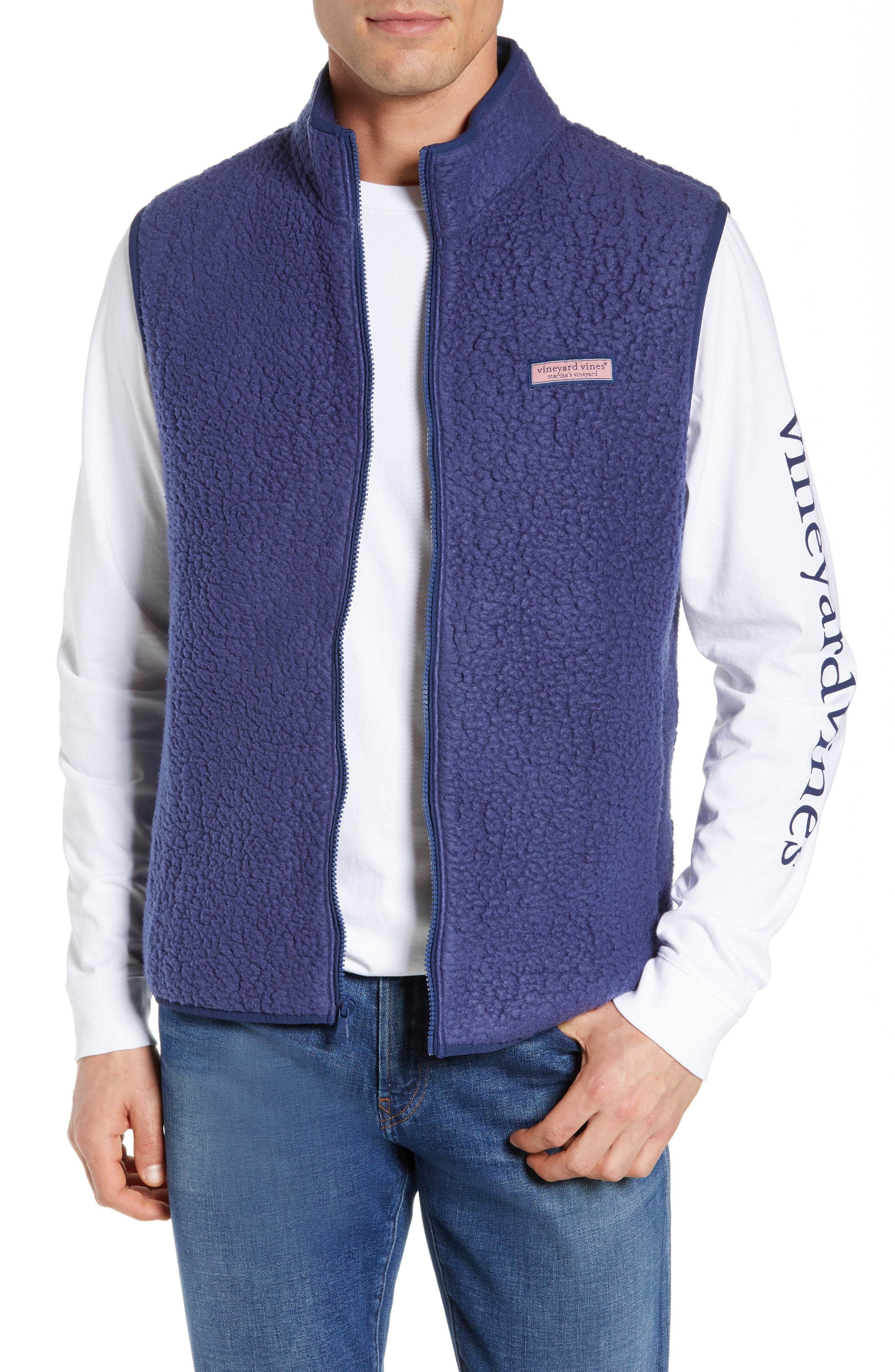 Vineyard Vines High File Fleece Vest, $63 | Nordstrom | Lookastic