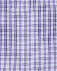Neiman Marcus Non Iron Classic Fit Gingham Checked Dress Shirt Purple