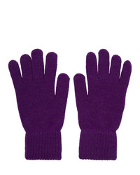 Ader Error Purple Wrist Label Play Gloves