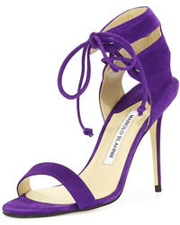 Violet Heeled Sandals