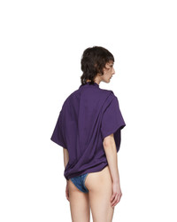 Y/Project Purple Infinity T Shirt