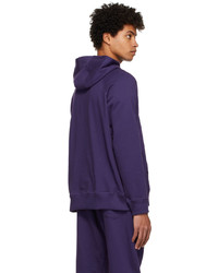 Bather Purple Organic Cotton Hoodie