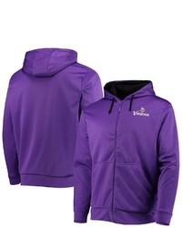Dunbrooke Purpleblack Minnesota Vikings Apprentice Full Zip Hoodie