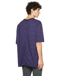 Undercoverism Black Purple Stripe T Shirt