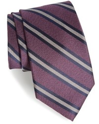 Nordstrom Shop Oxford Stripe Silk Tie