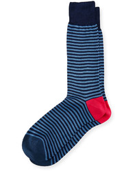 Paul Smith Two Stripe Contrast Block Socks
