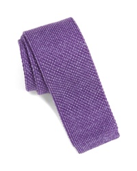 Violet Knit Tie