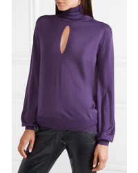 Tom Ford Cutout Cashmere And Turtleneck Sweater