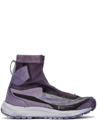11 By Boris Bidjan Saberi Purple Salomon Edition Bamba 2 High Sneakers