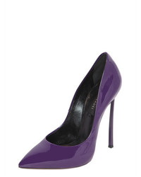 Casadei 120mm Blade Patent Leather Pumps