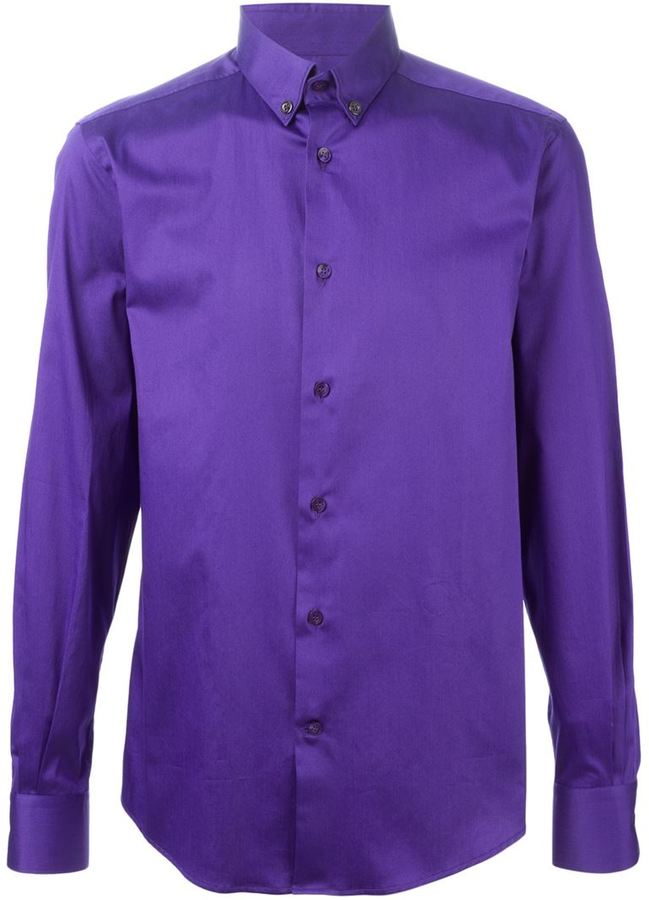 versace purple shirt